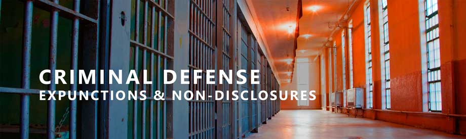 criminal defense lawyer houston expunctions non-disclosure attorney texas